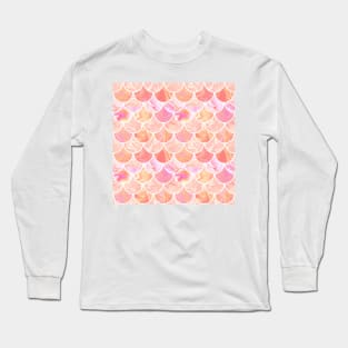 Orange and rose scales Long Sleeve T-Shirt